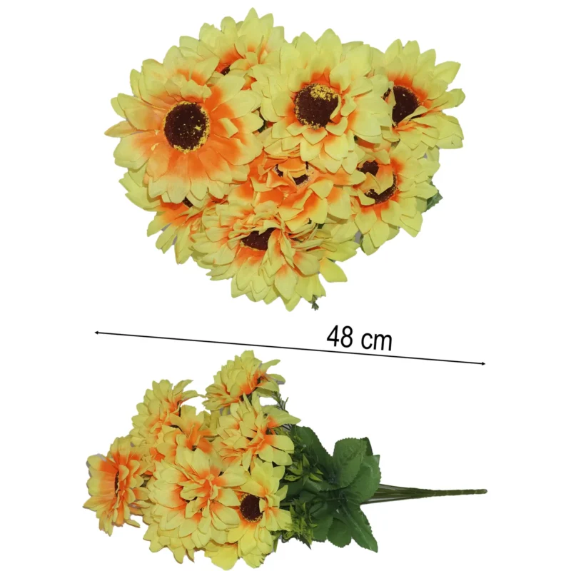 GIRASOL RAMO X12PCS 48CM