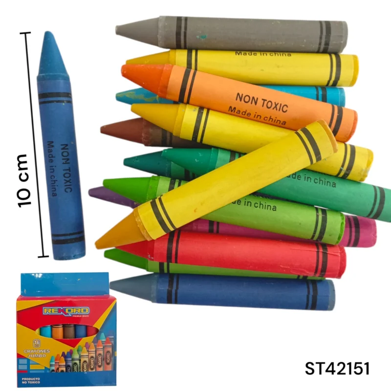 CRAYONES JUMBO X 16 PC